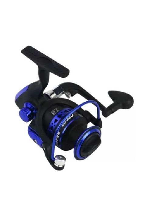 Carrete giratorio para pesca serie BK5000 13 rodamientos, azul-0