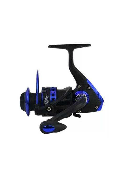 Carrete giratorio para pesca serie BK5000 13 rodamientos, azul-1