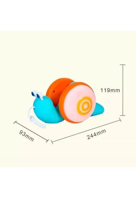 Juguete Caracol Divertido para Niños - Con Sonido-1
