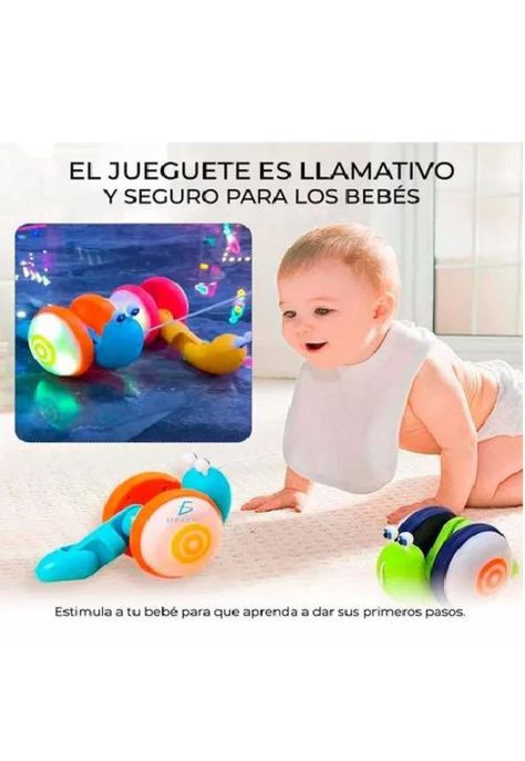Juguete Caracol Divertido para Niños - Con Sonido-4