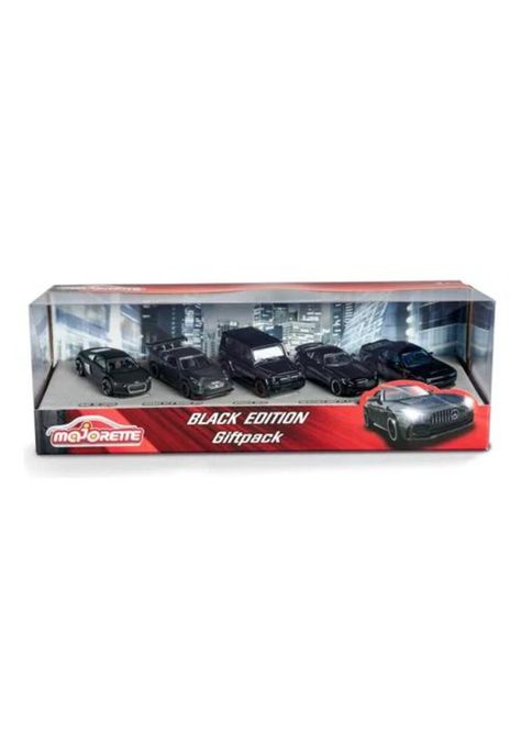Autos de Colección - Majorette Black Edition Luxury, 5 Pack-1