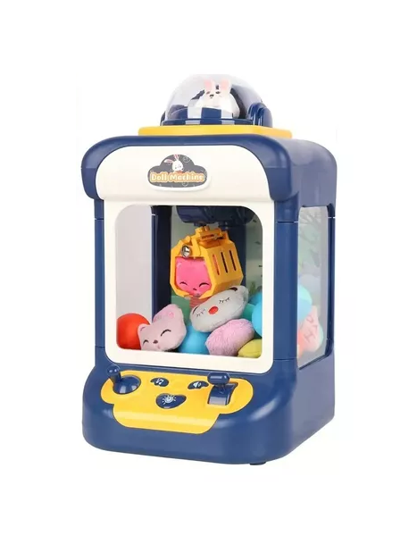 Mini Máquina Atrapa Peluches Garra - Juguete Premio Color Azul-0
