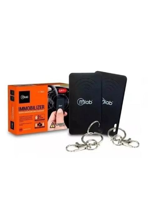 Inmovilizador para auto antirrobo antiportonazo Mlab, color negro-2