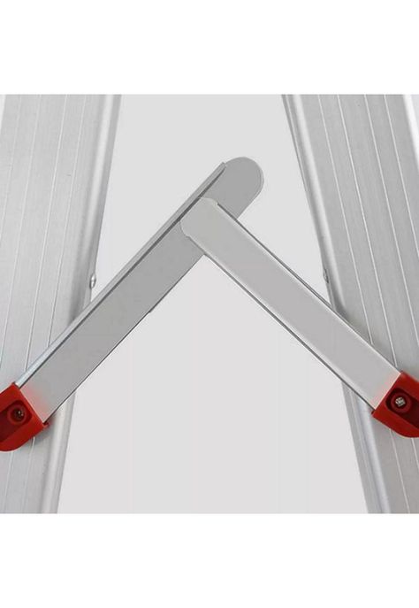 Escalera de aluminio ultra resistente color gris-3