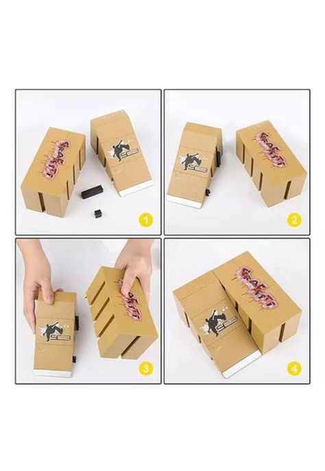 Set de 12 mini juegos de skate para dedos con accesorios-5