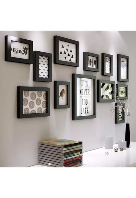 Set de marcos decorativos para fotos, 12 piezas-2