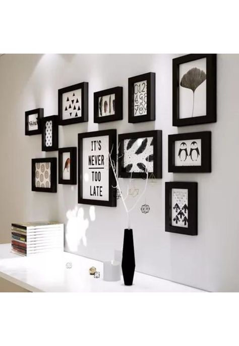 Set de marcos decorativos para fotos, 12 piezas-4