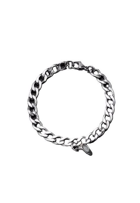 Pulseras para parejas con imán, corazón, regalo de amor, color plata-2