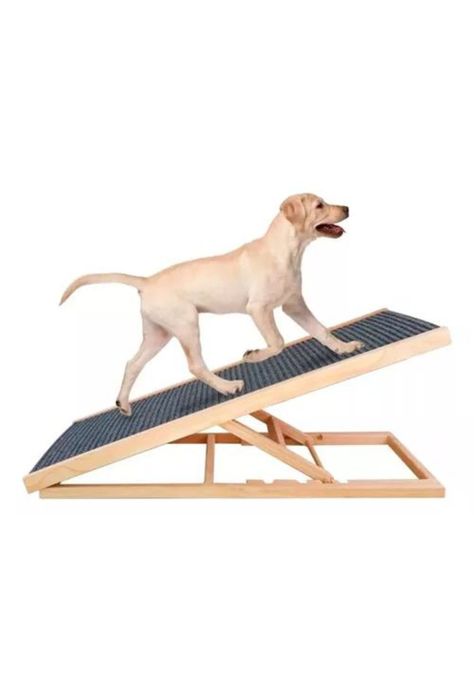 Rampa antideslizante ajustable para perros-0