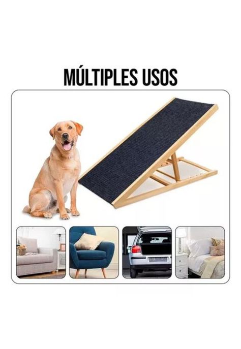 Rampa antideslizante ajustable para perros-9