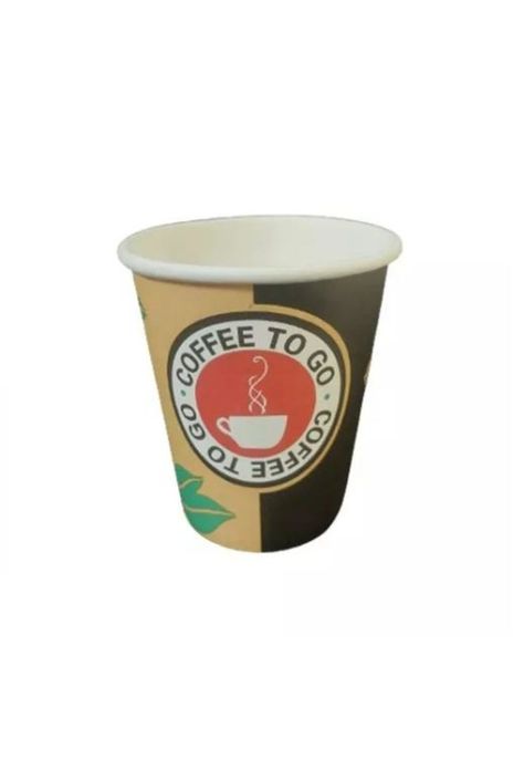 1000 Vasos Cartón Desechable Café Sin Tapa 8oz-0