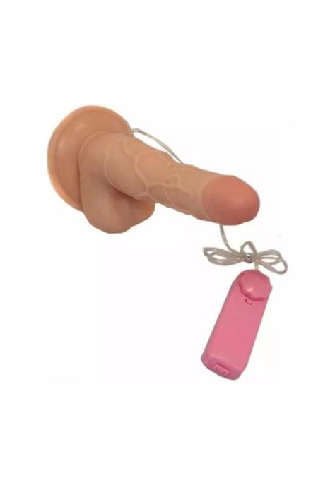 Vibrador Controlado, Masturbador Pene, Consolador Sexual para Mujer, Color Carne-0