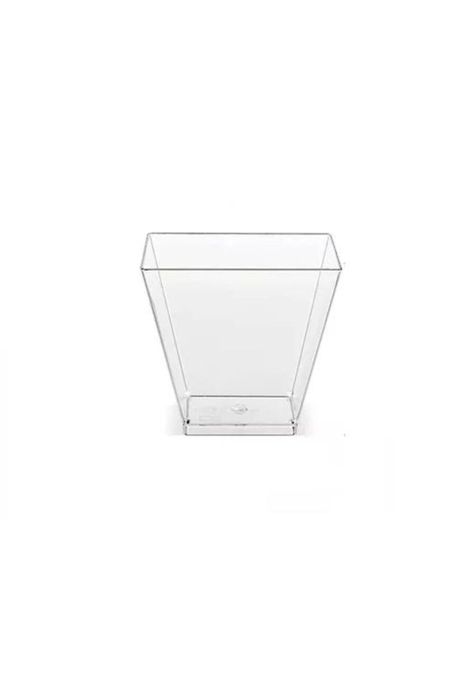 Pack 100 Vasos O Pocillo Tapa Acrílico Postres 210ml-0