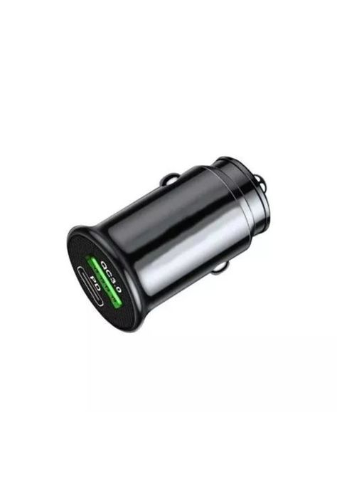 Cargador auto carga rápida 20W USB y USB-C QC3.0 PD20W-0