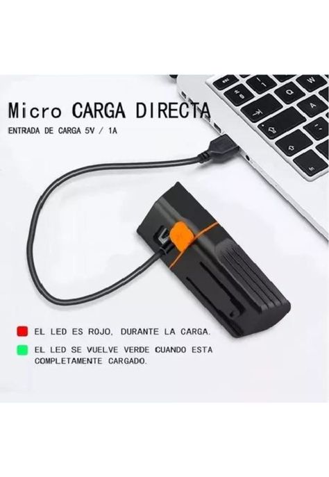 Luz de Bicicleta - Impermeable, Recargable, Trasera, 1000lm-3