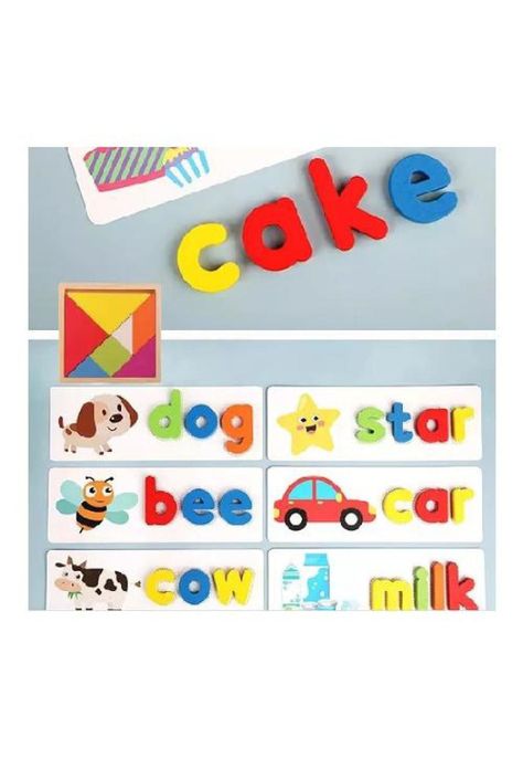 Juego de ortografía infantil para educación, 2-1