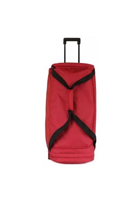 Bolso de viaje con ruedas Kross L, 131 L, rojo con candado-2