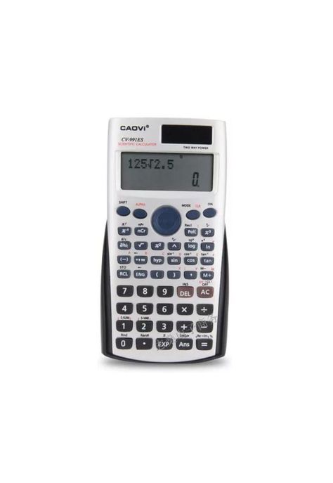 Calculadora científica portátil, 403 funciones, color gris (268006)-0