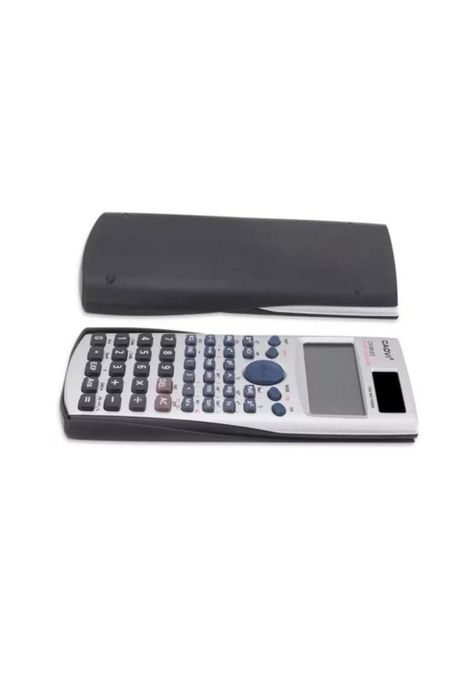 Calculadora científica portátil, 403 funciones, color gris (268006)-3