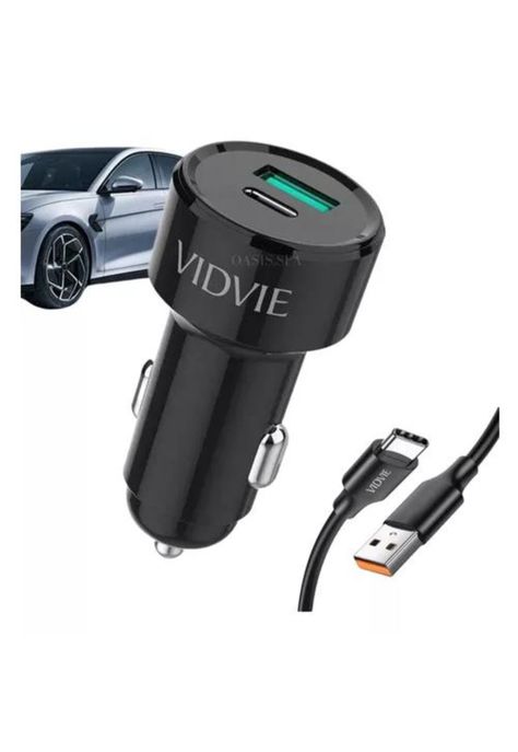 Cargador auto doble USB 12V-24V carga rápida 3.0-2