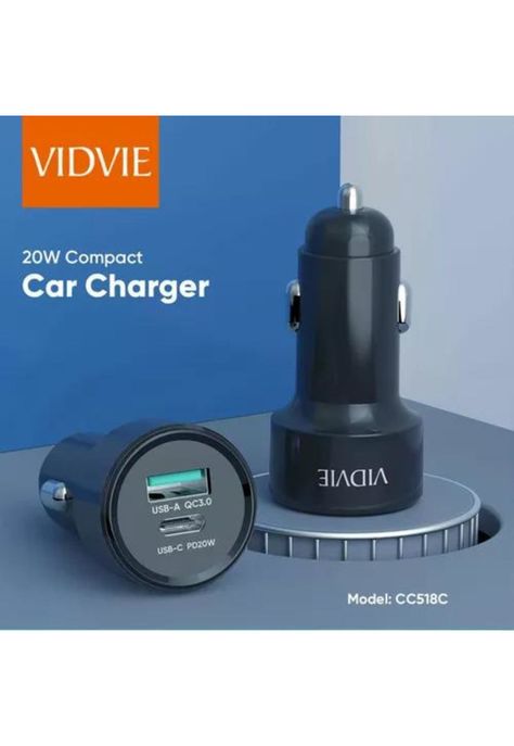 Cargador auto doble USB 12V-24V carga rápida 3.0-3