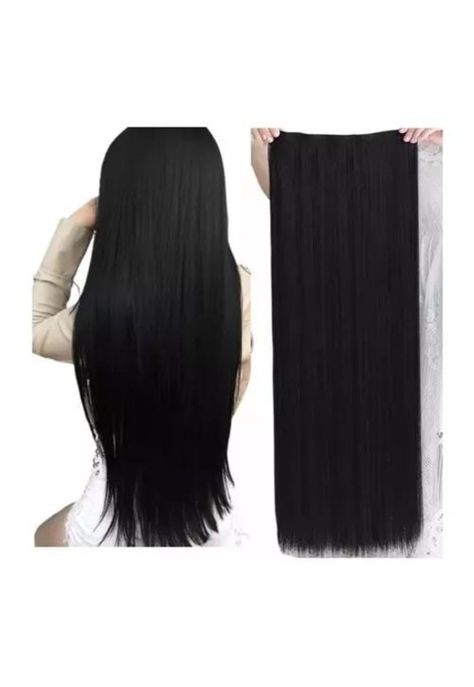 Extensiones de cabello de alta calidad, apariencia natural, liso-0
