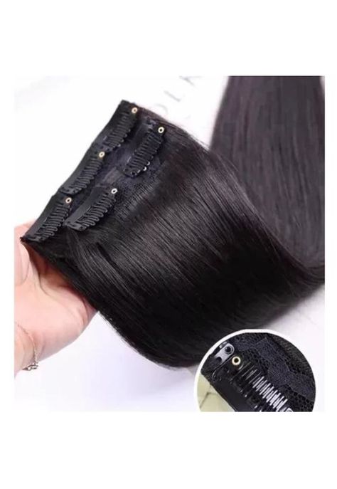 Extensiones de cabello de alta calidad, apariencia natural, liso-1