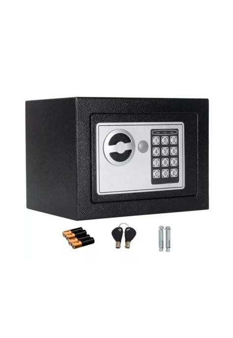 Caja fuerte seguridad electrónica/combinación color negro-2
