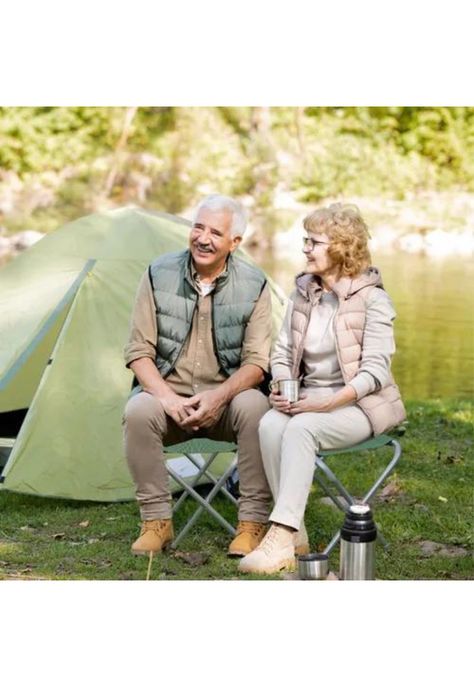 Asiento plegable para camping verde-3