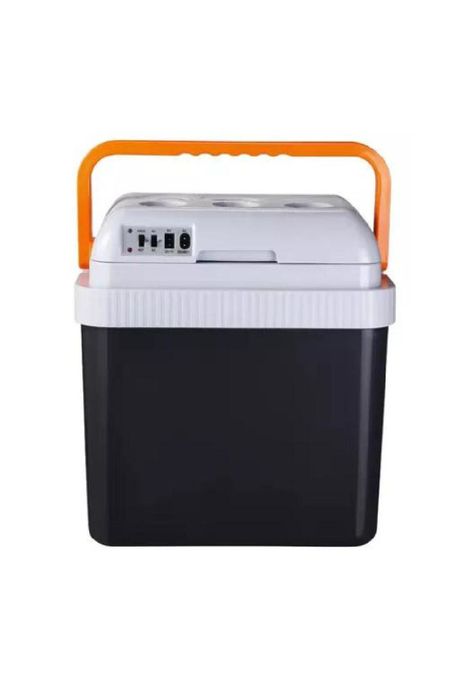Cooler Eléctrico - 24 Lts, 12V para Autos o Enchufe AC/DC - Color Gris Lernen-0