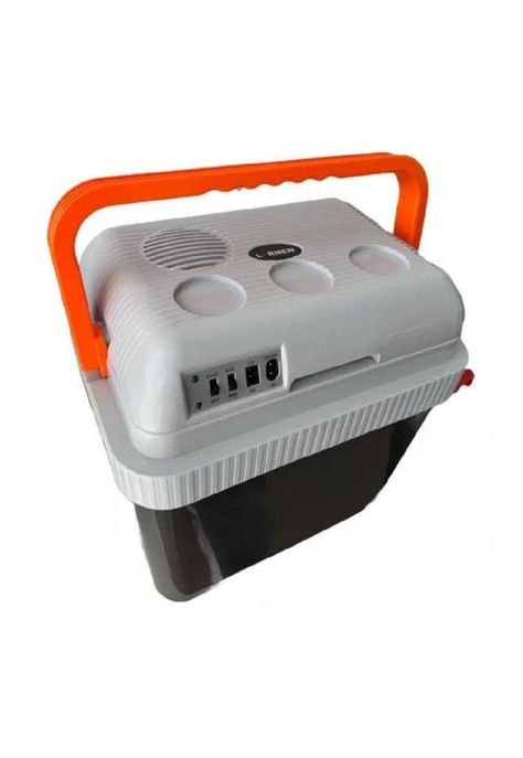 Cooler Eléctrico - 24 Lts, 12V para Autos o Enchufe AC/DC - Color Gris Lernen-7