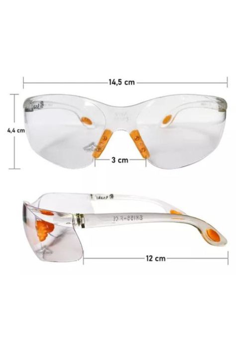 Lentes/antiparras de seguridad protección UV profesionales-1
