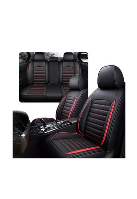 Funda cubre asiento ecocuero Galanta set 5 asientos, color luxury-1