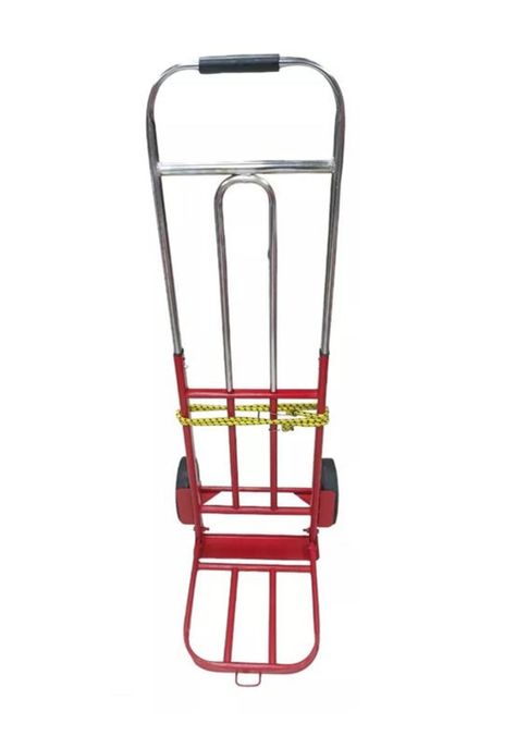 Carro plegable aluminio 200 kg color rojo-0