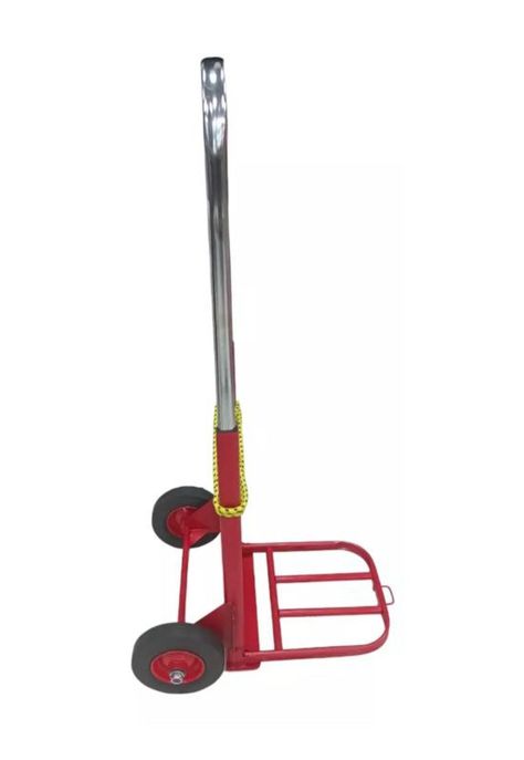 Carro plegable aluminio 200 kg color rojo-1