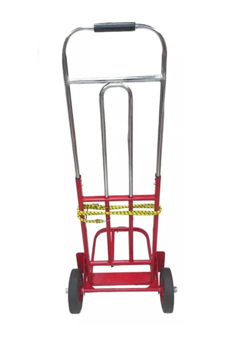 Carro plegable aluminio 200 kg color rojo-2