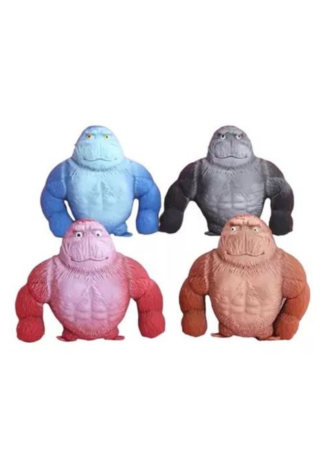 Juguete Antiestrés Squishy - Gorila Pequeño 9 cm (Gorila TikTok)-1