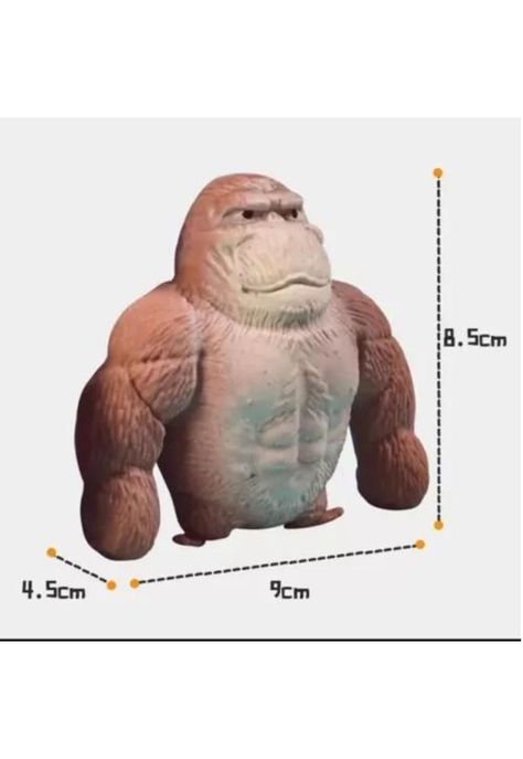 Juguete Antiestrés Squishy - Gorila Pequeño 9 cm (Gorila TikTok)-2