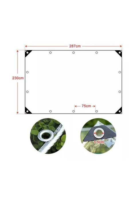 Cortina PVC Roller Transparente 3x2m para Terraza-2