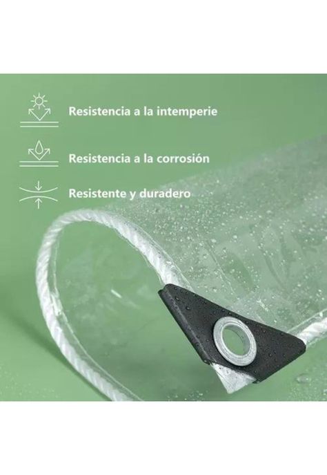 Cortina PVC Roller Transparente 3x2m para Terraza-7
