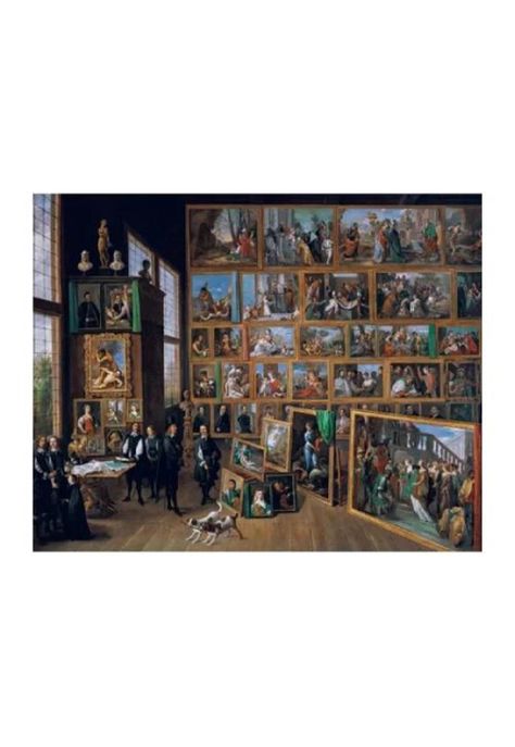 Puzzle Clementoni de 2000 piezas, Teniers, El archiduque Leopoldo-1