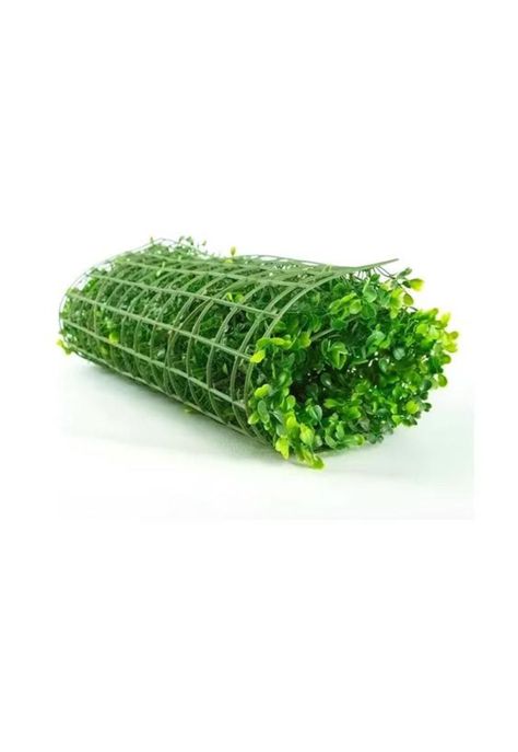 20 Piezas Muro Verde Follaje Artificial Sintético 60x40cm-0