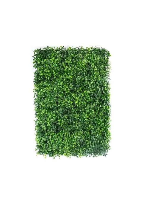 20 Piezas Muro Verde Follaje Artificial Sintético 60x40cm-1