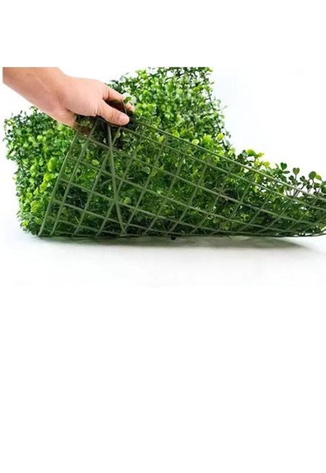 20 Piezas Muro Verde Follaje Artificial Sintético 60x40cm-3