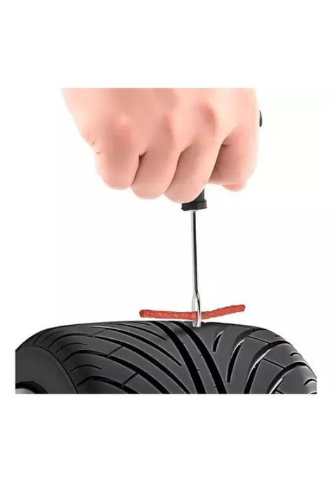 Pack de 2 kits de emergencia para reparación de pinchazos, neumáticos, auto y moto-6