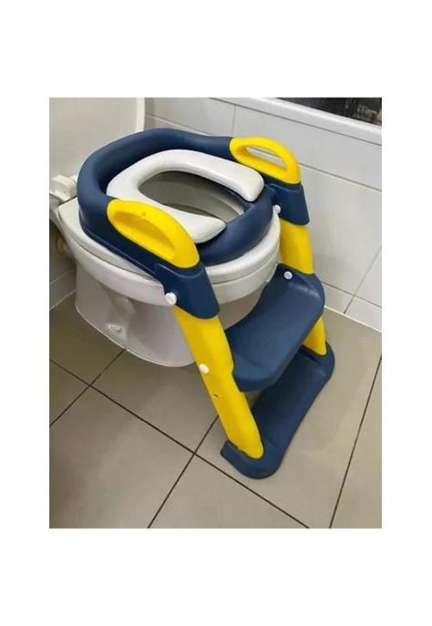 Asiento Adaptador Escalera - Inodoro WC para Niños, Acolchado-3