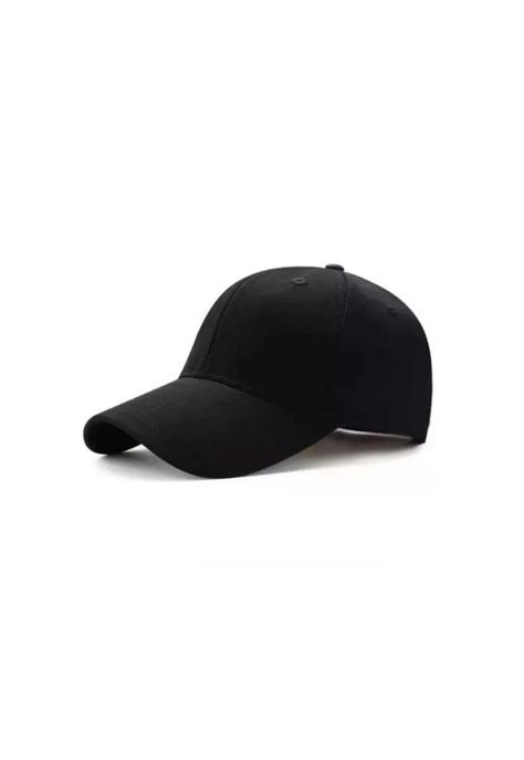 Gorro Jockey Básico Unisex Negro-0