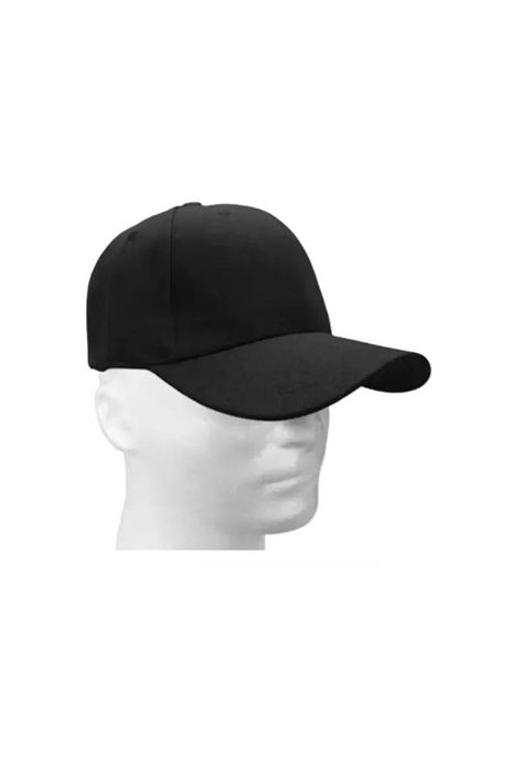 Gorro Jockey Básico Unisex Negro-1