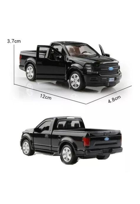 Ford Camioneta F150 - Negra, Escala 1:36-3
