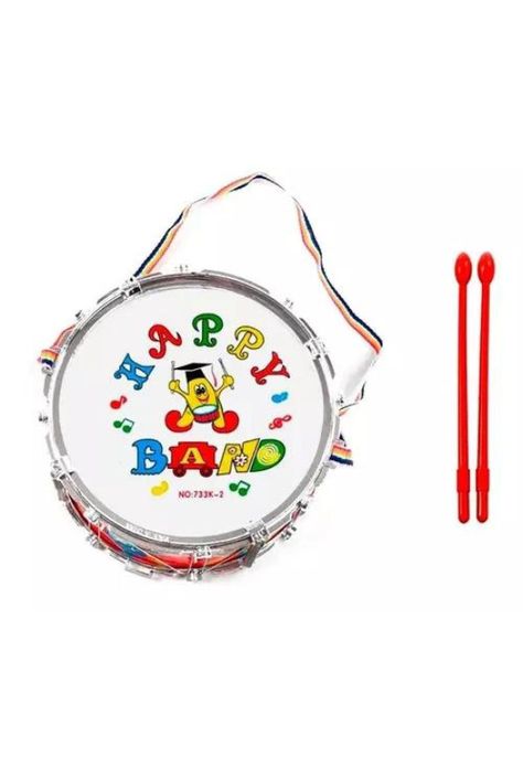 Chinchinero Tambor Musical Infantil - Bebé Batería Juego Danza-1